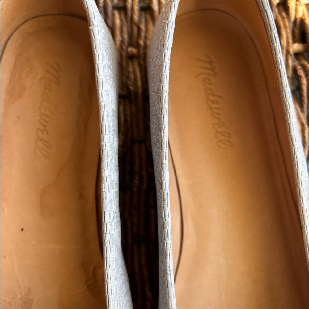 Madewell Women's Grey Ballet Flats 9 - Picture 5 of 7